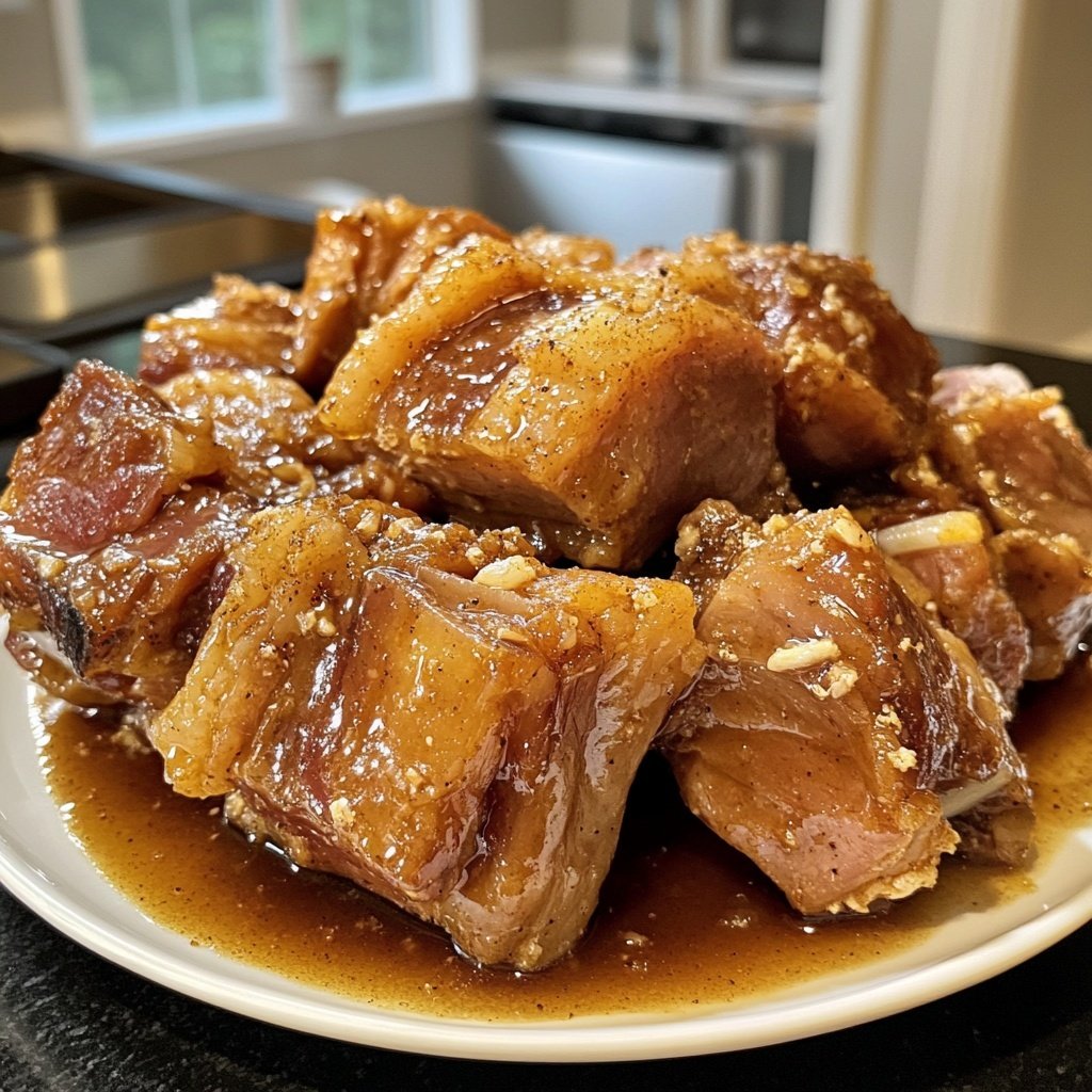 Mulled Wine Braised Pork