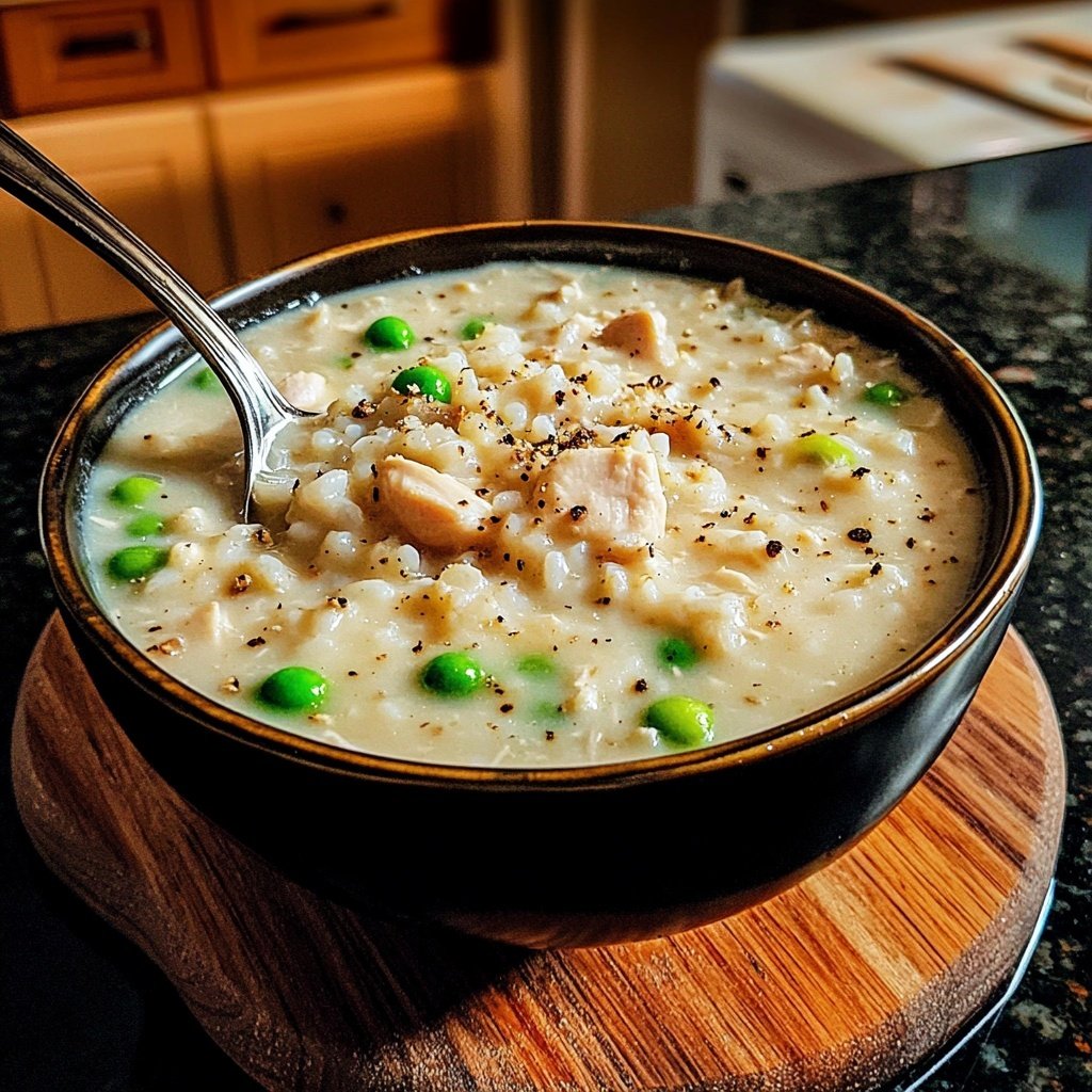 Creamy Chicken and Rice Soup