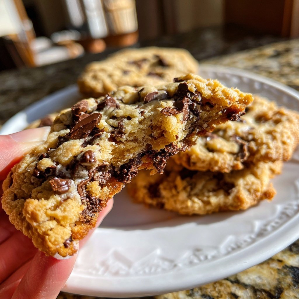 Bakery-Style Chewy Chocolate Chip Cookies​