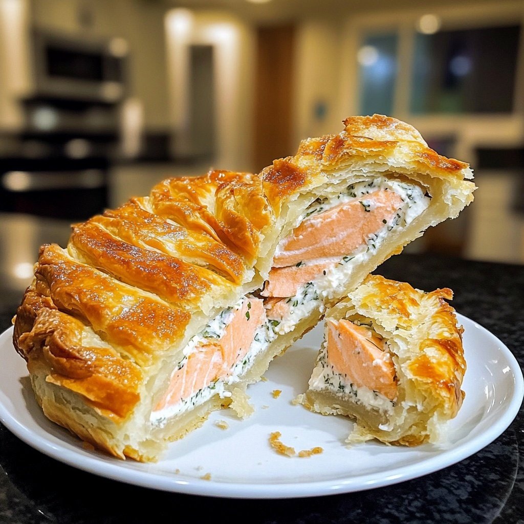 Salmon En Croûte