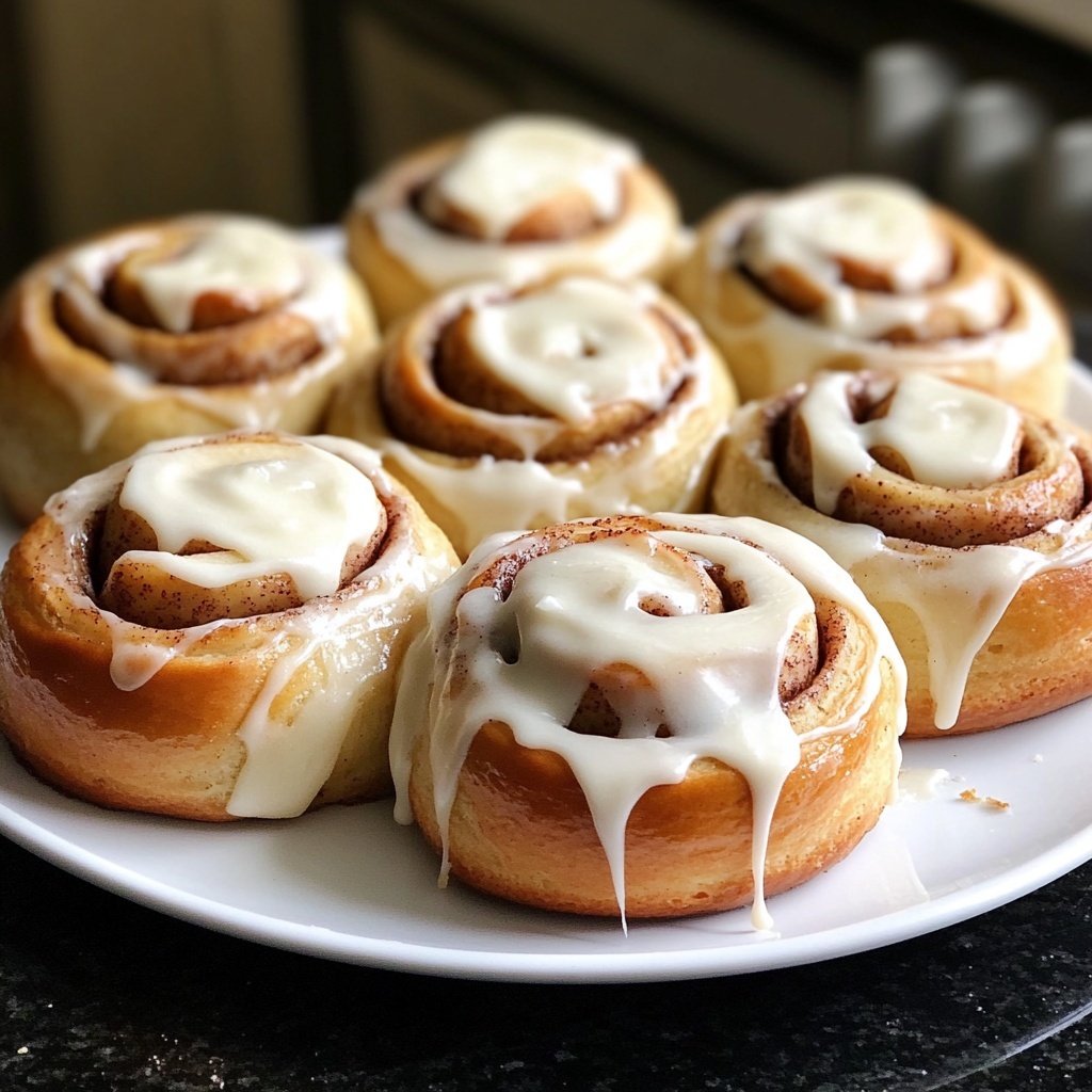 Apple Cinnamon Rolls with Cream Cheese Frosting