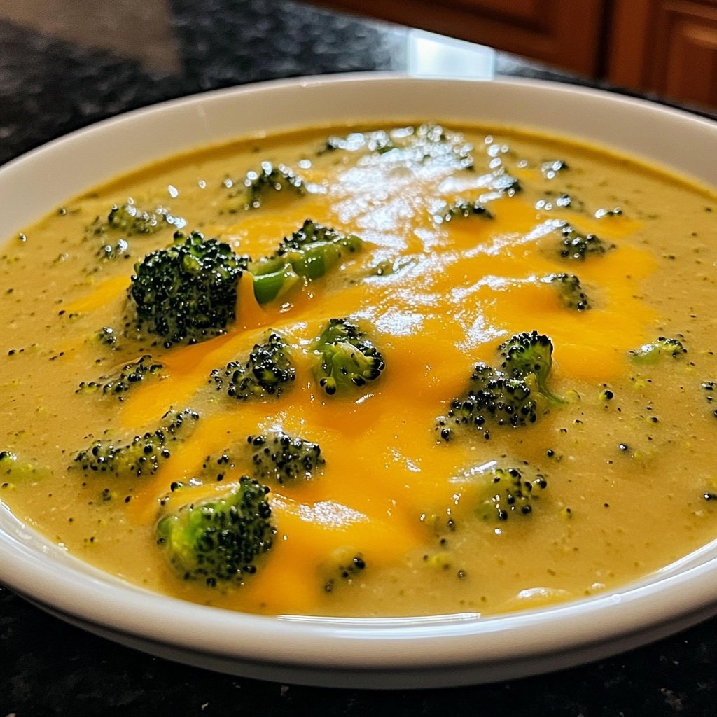 Comfort Broccoli Cheddar Soup​
