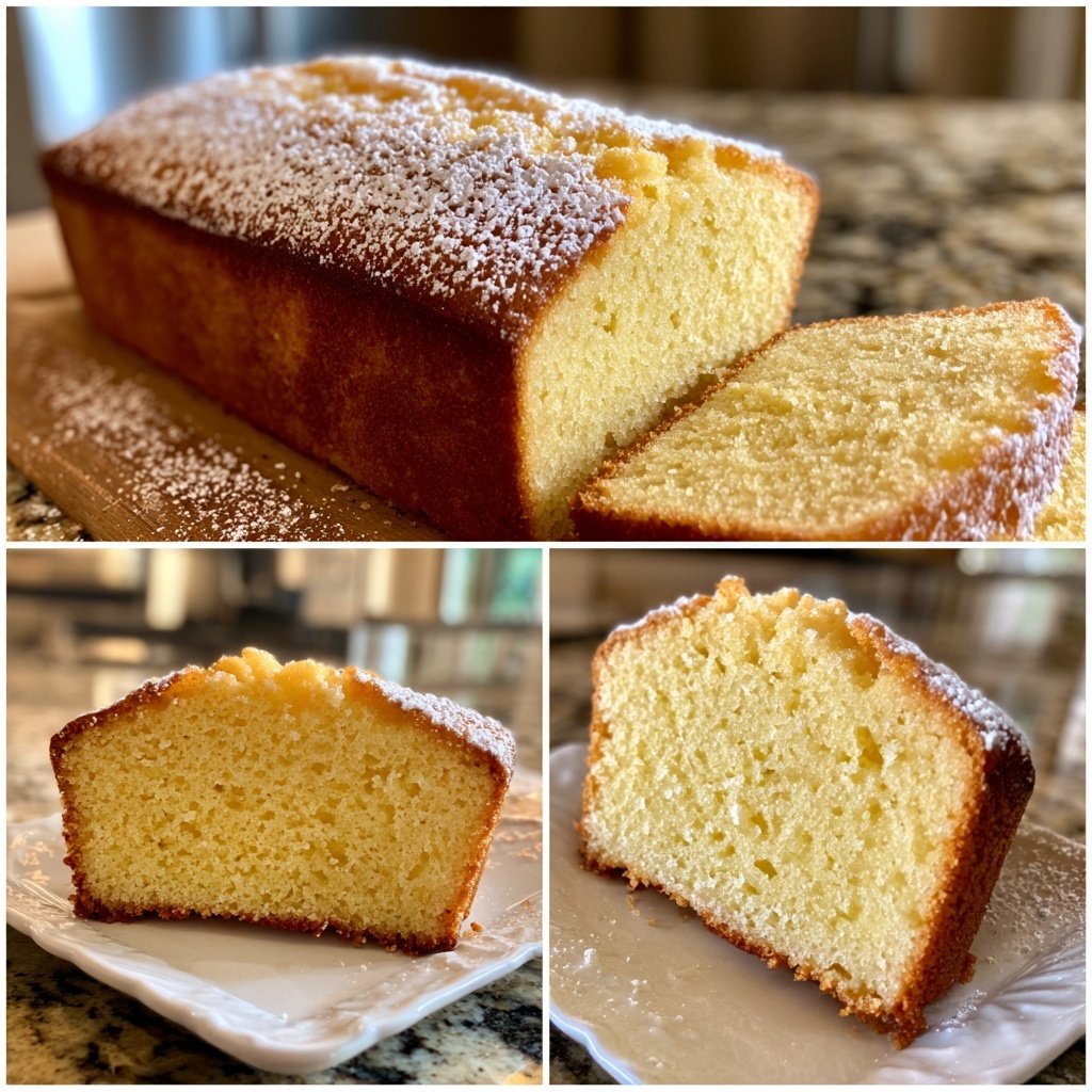Easy Vanilla Pound Cake