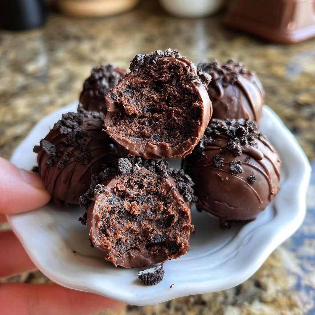 3-Ingredient No-Bake Oreo Balls