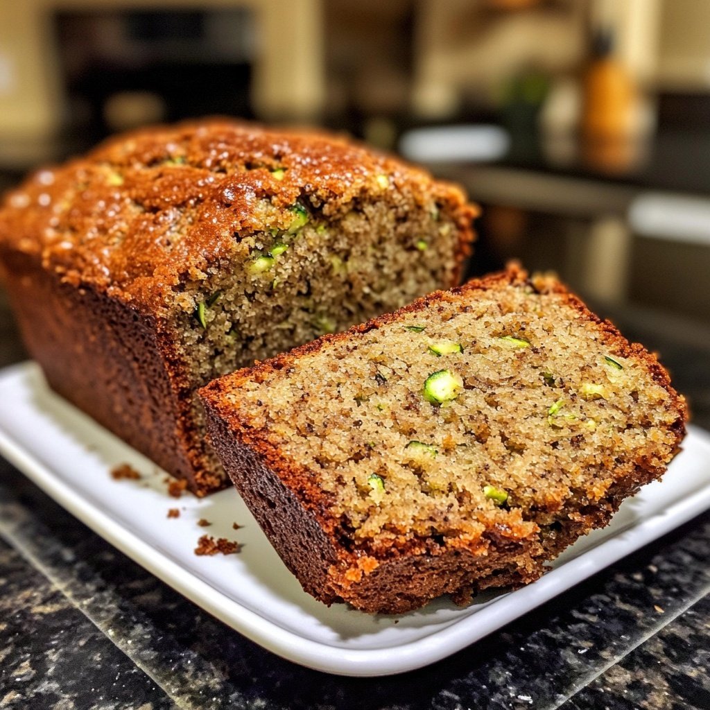 Zucchini Banana Bread Loaf