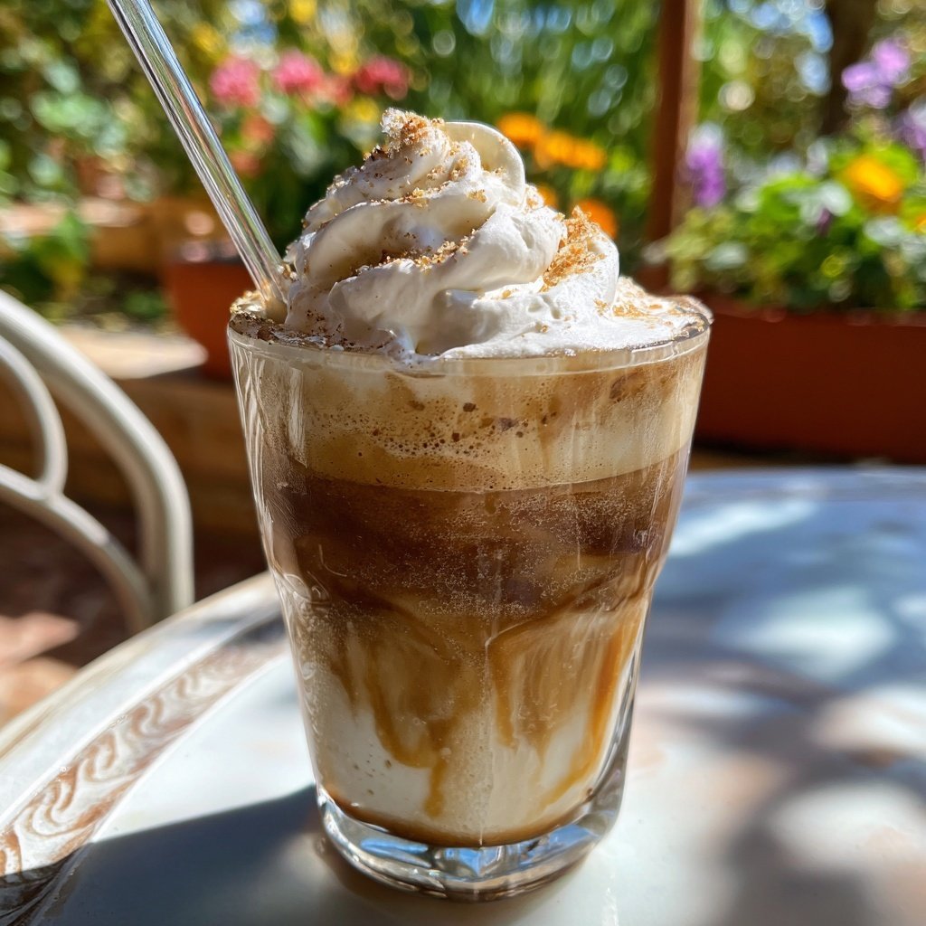 Mocha Vanilla Frappe Fusion