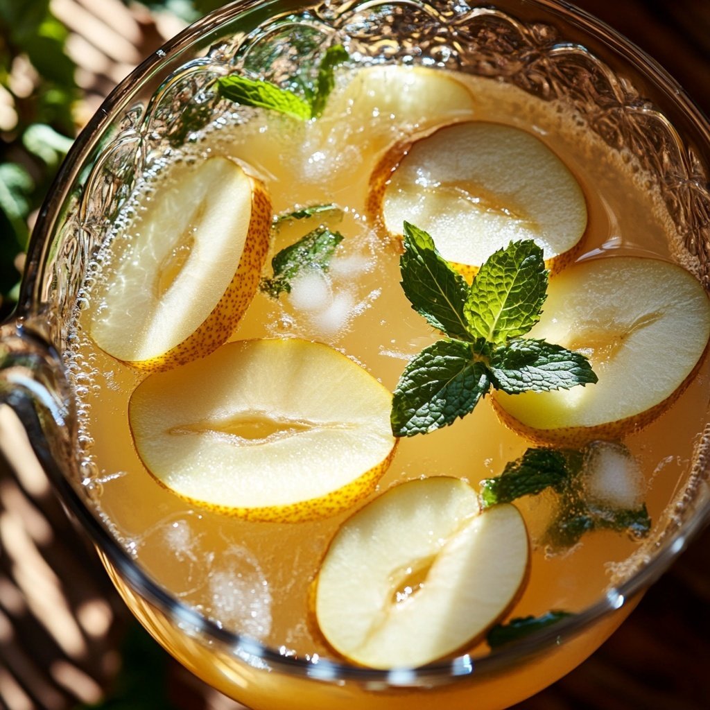 Vanilla-Pear Holiday Punch