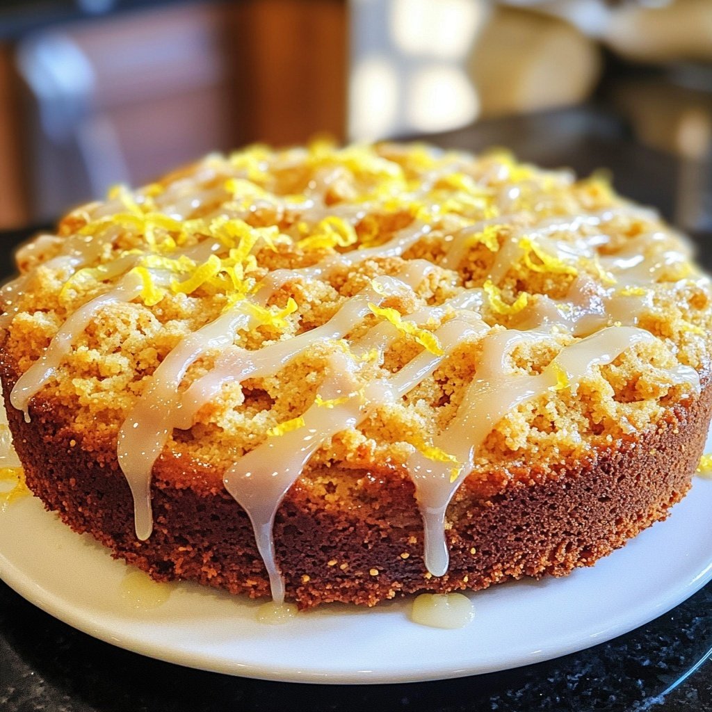 Meyer Lemon Semolina Cake