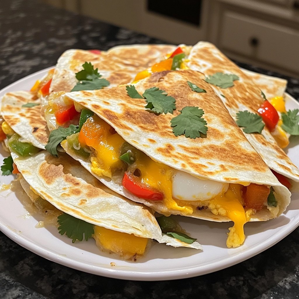 Fried Egg Quesadilla