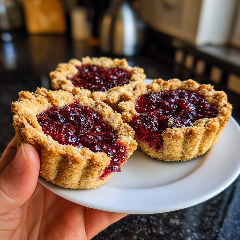 Easy Jam Tarts with Pastry