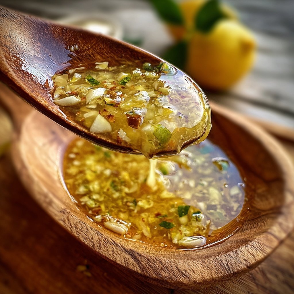 Lemon Chili Garlic Vinaigrette