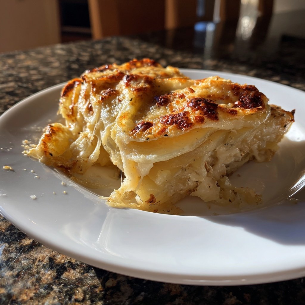 Potatoes Au Gratin with Gruyere