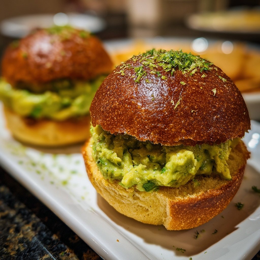 Avocado Lime Slider Surprise