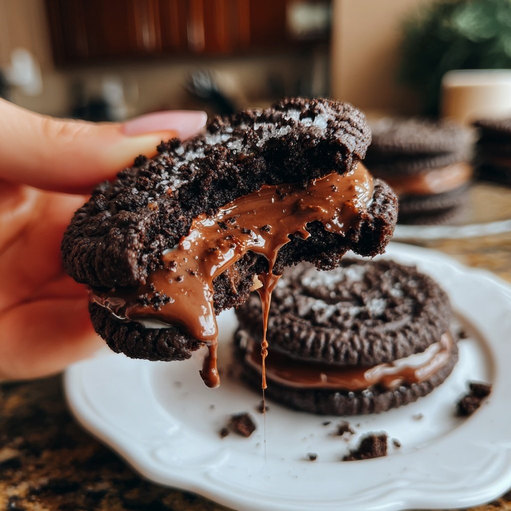 Copycat Crumbl Chocolate Oreo Cookies Recipe