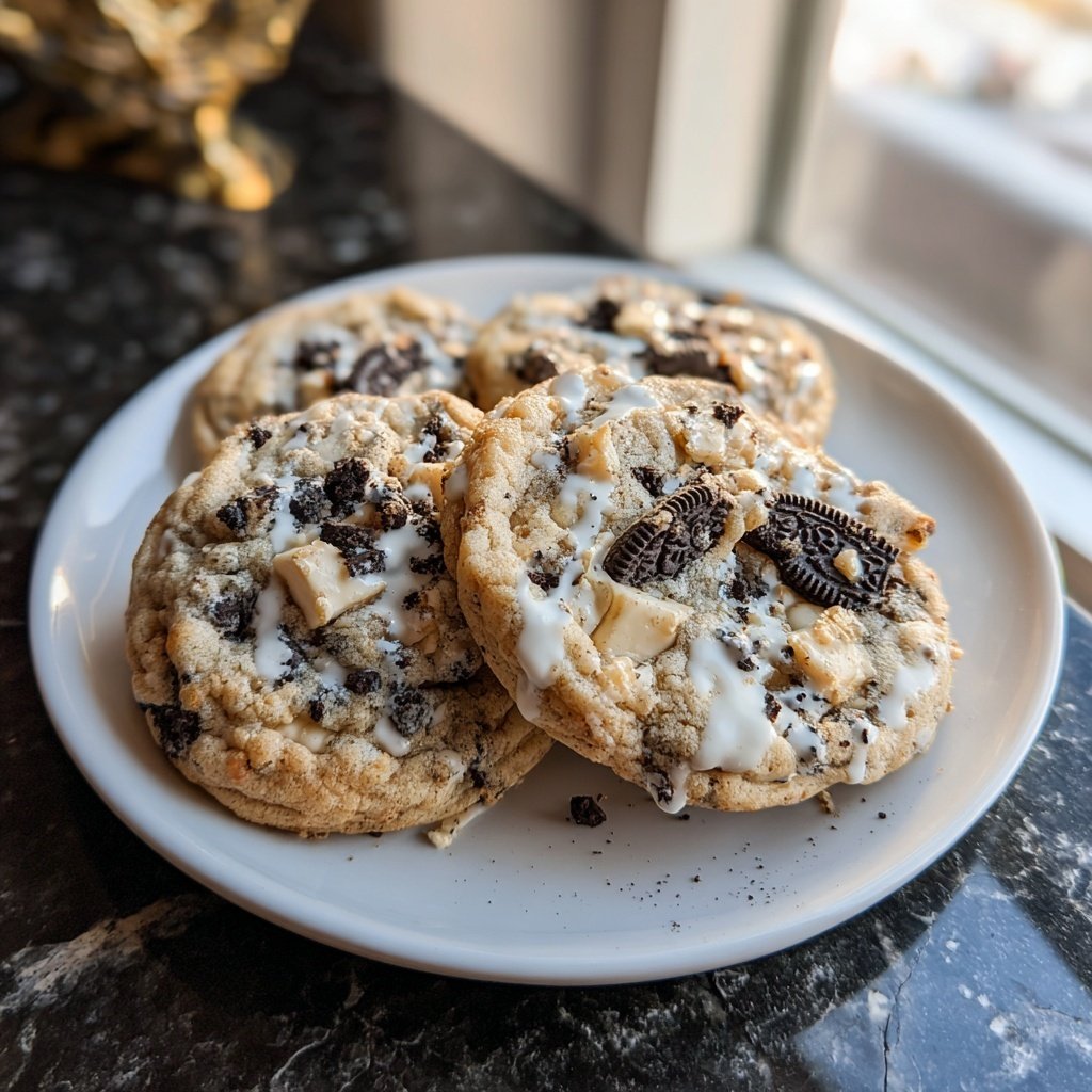 The Best Cookies and Cream Cookies